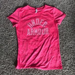 Pink Under Armour T-Shirt